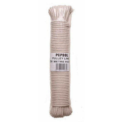 30m Cotton Pulley Line 5mm One Colour (One Size)