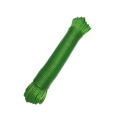30m Green Heavy Duty Extra Strong Steel Core Washing Line Clothes Line ...