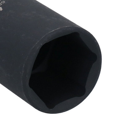 30mm 1/2" Drive Double Deep Metric Impact Socket Single Hex By BERGEN AT597