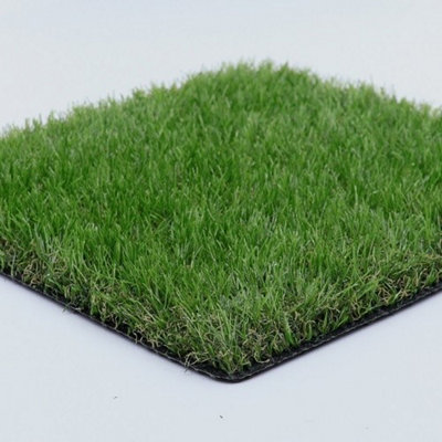 30mm Artificial Grass - 0.5m x 5m - Natural and Realistic Looking Fake Lawn Astro Turf