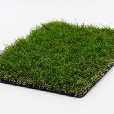 30mm Artificial Grass - 1.5m x 10m - Natural and Realistic Looking Fake Lawn Astro Turf