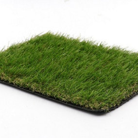 30mm Artificial Grass - 2m x 6m - Natural and Realistic Looking Fake Lawn Astro Turf