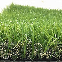 30mm Artificial Grass - 4m x 2m - Natural and Realistic Looking Fake Lawn Astro Turf