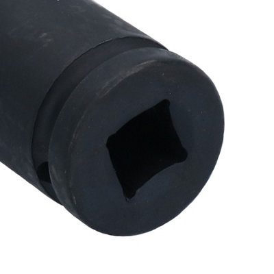 CoCud Deep Impact Socket, 1/2" Drive 19mm Socket, CR-V Steel Rounded Corner Design 6-Point Deep Impact Socket - (Applications