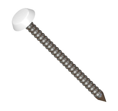30mm Fixing Pins in White (Box of 250) Price Comparisons | Compare The Build