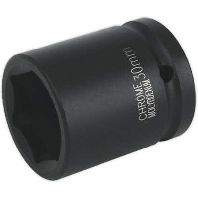 30mm Forged Chrome Moly Impact Socket for 3/4 Inch Drive Wrenches