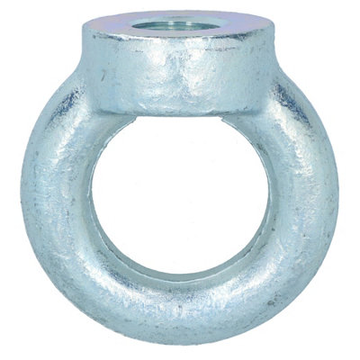 30mm Lifting Eye Nut Fastener Internal Female Thread Zinc Plated 60mm ...