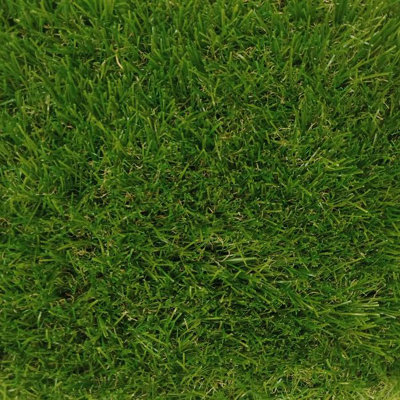 30mm Thick Artificial Grass, Synthetic Fake Grass, Pet-Friendly Artificial Grass, Fake Grass For Lawn-6m(19'8") X 2m(6'6")-12m²