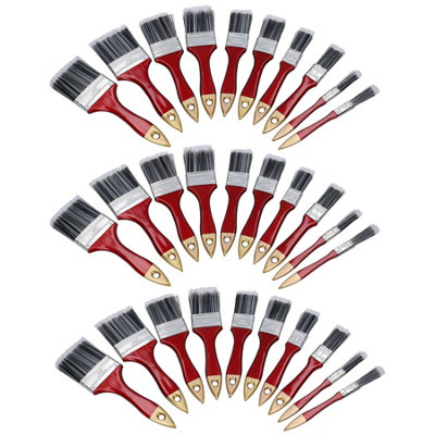 30pc Painting And Decorating Synthetic Paint Brush Brushes Set DIY At B Q   30pc Painting And Decorating Synthetic Paint Brush Brushes Set~5056316370646 01c MP