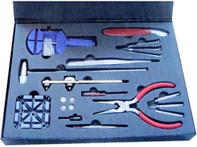 30Pc Watch Repair Tool Set Watchmaker Kit Fix Wrist New