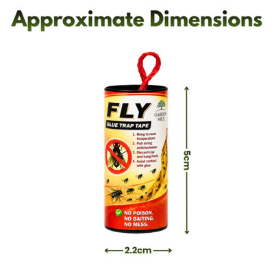 30pcs Extra Sticky Fly Traps Insect Catchers