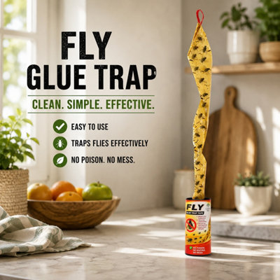 30pcs Extra Sticky Fly Traps Insect Catchers