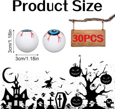 Halloween decoratie Kommetje met bloedende oogballen kopen