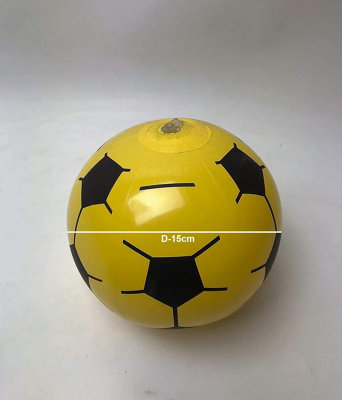 30pcs PVC Inflatable Footballs Beach Ball Games Party Bag Fillers Toys ...