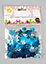 30th Birthday Confetti Blue & Silver 2 pack x 14 grams birthday decoration Foil Metallic 2 pack