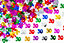30th Birthday Confetti Multicolour 1 pack x 14 grams birthday decoration Foil Metallic 1 pack