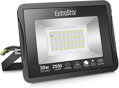 30W LED Flood Light, 3000K, IP65