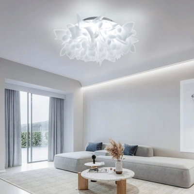 30W LED PVC Dandelion-shaped Shade Ceiling Light 53 cm Dia, White Light