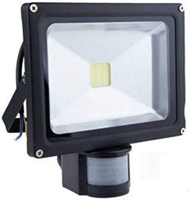 B&q pir deals floodlight