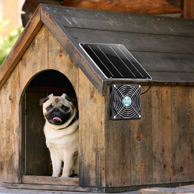 30W Solar Panel Fan Waterproof Solar Exhaust Fan Greenhouse Solar ...