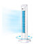 31 inch Oscillating Tower Fan with Aroma Function  White