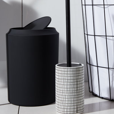 Shop black bathroom bins.