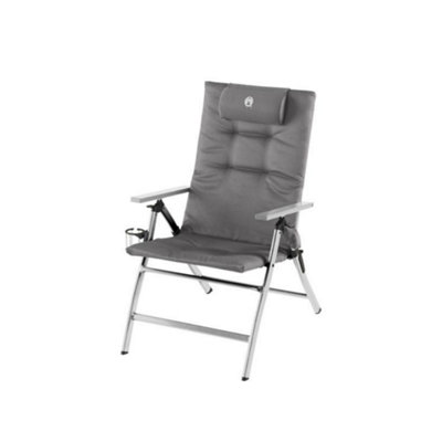 Coleman 5 Position Recliner Chair Aluminium from B&Q