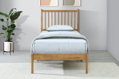 Flintshire Furniture Padeswood 3Ft Single Hardwood Bed Frame