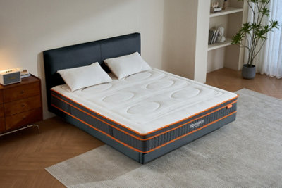 Hibernation Crest 1200 Mattress 5Ft Kingsize from B&Q