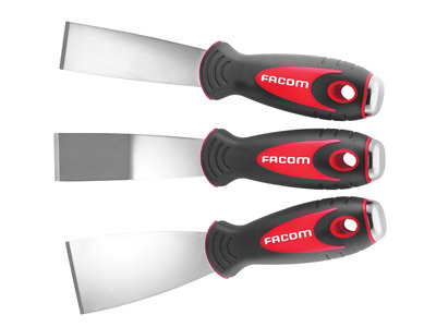 Facom 235.J1 Stainless Steel Scrapers Set Of 3 - Image 4
