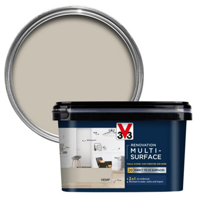 V33 Renovation Hemp Satinwood Multi-Surface Paint2L