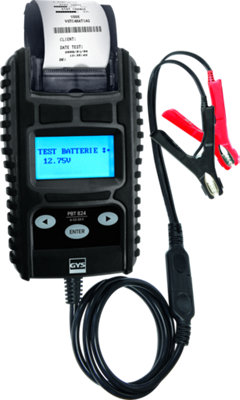 GysPbt 824Digital Battery Tester With A Printing Function from B&Q