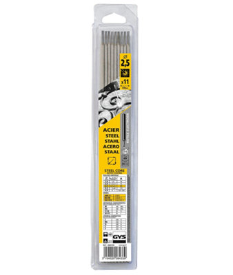 Gys 2.5 11X Rutile Steel Electrodes from B&Q