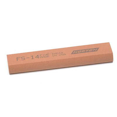 India Ms24 Round Edge Slipstone 115 X 45 X 6 X 1.5mmMedium from B&Q