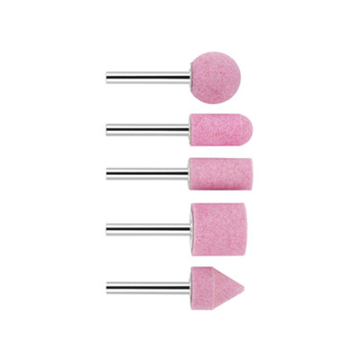 Bosch Professional 5-Piece Grinding Stone Set With 6mm Shank And Grit 60 from B&Q