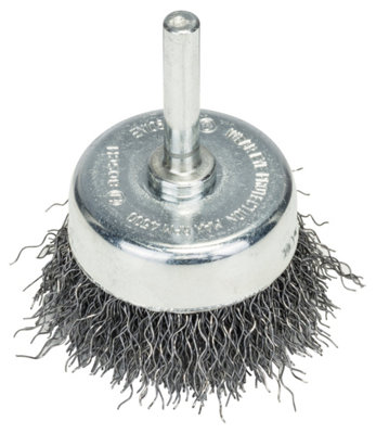 Bosch Professional Cup BrushCrimped Steel50X0.3mm50mm from B&Q