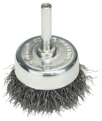 Bosch Professional Cup BrushCrimped Steel50X0.2mm50mm from B&Q