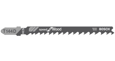 Bosch Professional Jigsaw Blade T144D Speed For Wood from B&Q