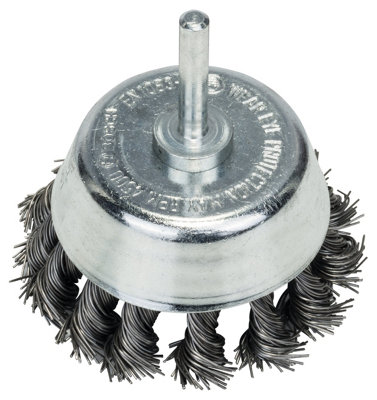 Bosch Professional Cup BrushKnottedSteel65X0.5 mm65 mm from B&Q