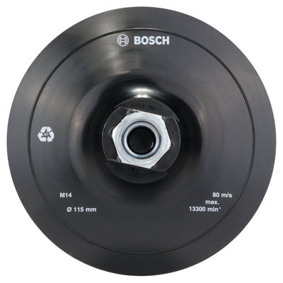 B&Q -  Hook-And-Loop Backing Pad115mm13,300 Rpm