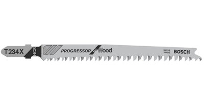 Bosch Professional Jigsaw Blade T234X Progressor For Wood from B&Q
