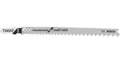 Bosch Professional Jigsaw Blade T345Xf Progressor For Wood And Metal from B&Q