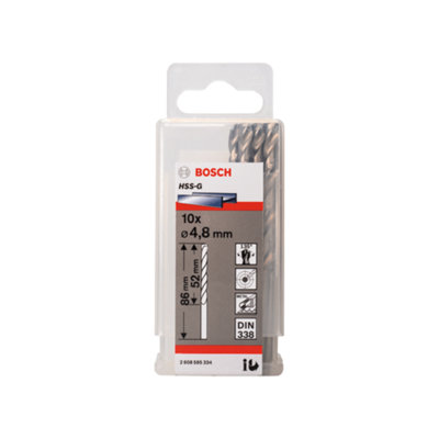 Bosch Professional Hss-G Din338 4.8X52X83 from B&Q