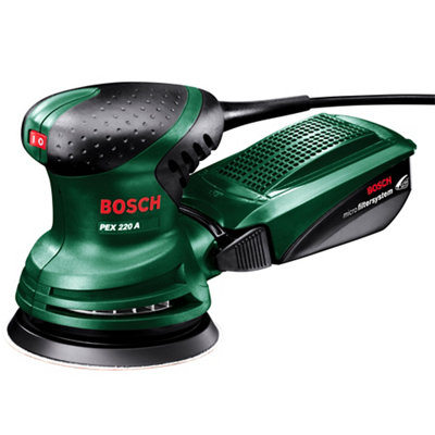 B&Q -  220W Corded Random Orbit Sander Pex 220 A