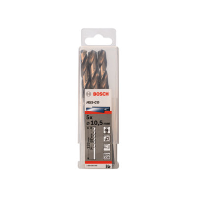 Bosch Professional Hss-Co Din338 10.5 X 87 X 133mm from B&Q