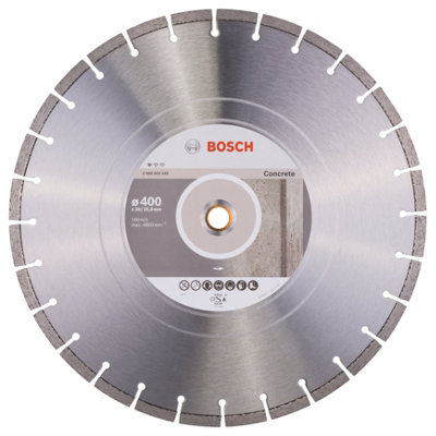 Bosch Professional Diamond Cutting Disc For Concrete400 X 20/2540 X 3.2 X 10mm from B&Q