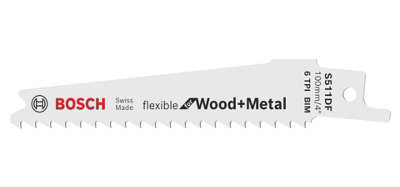 Bosch Professional S511Df Bim Flexible 5-Pack For Wood And Metal from B&Q