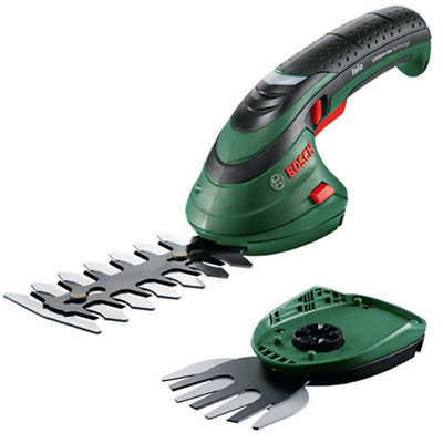 Bosch Isio 3 Cordless 120mm 3.6V Shrub & Grass Shear from B&Q