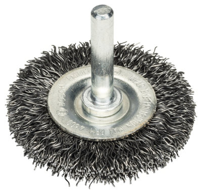 Bosch Professional Crimped Wire WheelSteel50X0.3mm50mm Diameter8mm Arbor Size from B&Q