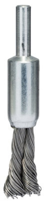 Bosch Professional Knotted Pencil Brush10X0.35mm Steel10mm from B&Q